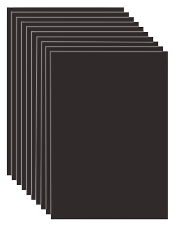 Black 8.5x11 Cardstock, 10 sheets